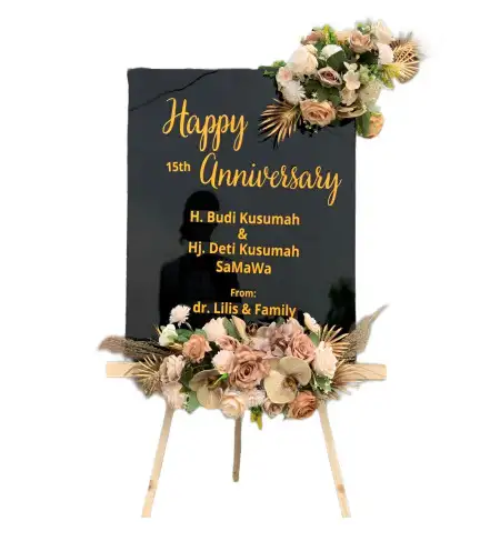 Papan Bunga Akrilik Baharu