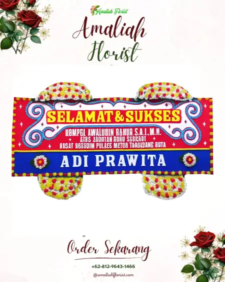 Papan Bunga Ucapan Selamat Baharu